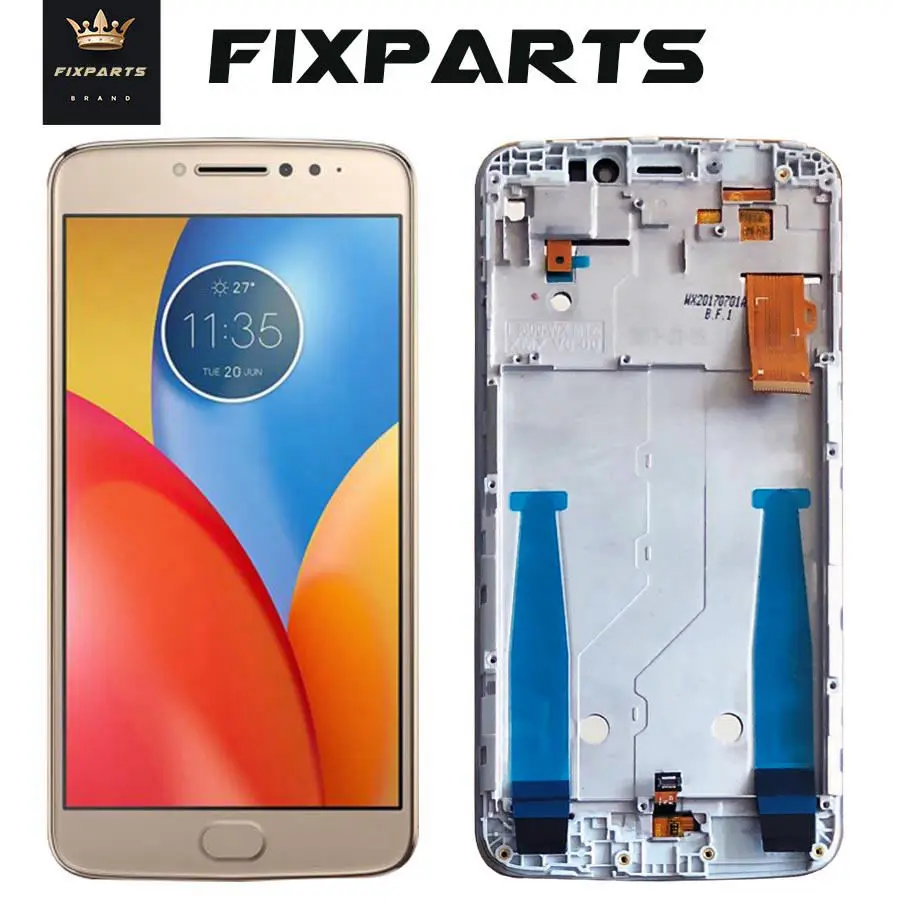 Скидка Для Motorola Moto E4 ЖК дисплей кодирующий преобразователь сенсорного экрана в сборе XT1762 XT1772 для MOTO E4 Plus ЖК дисплей запасные части