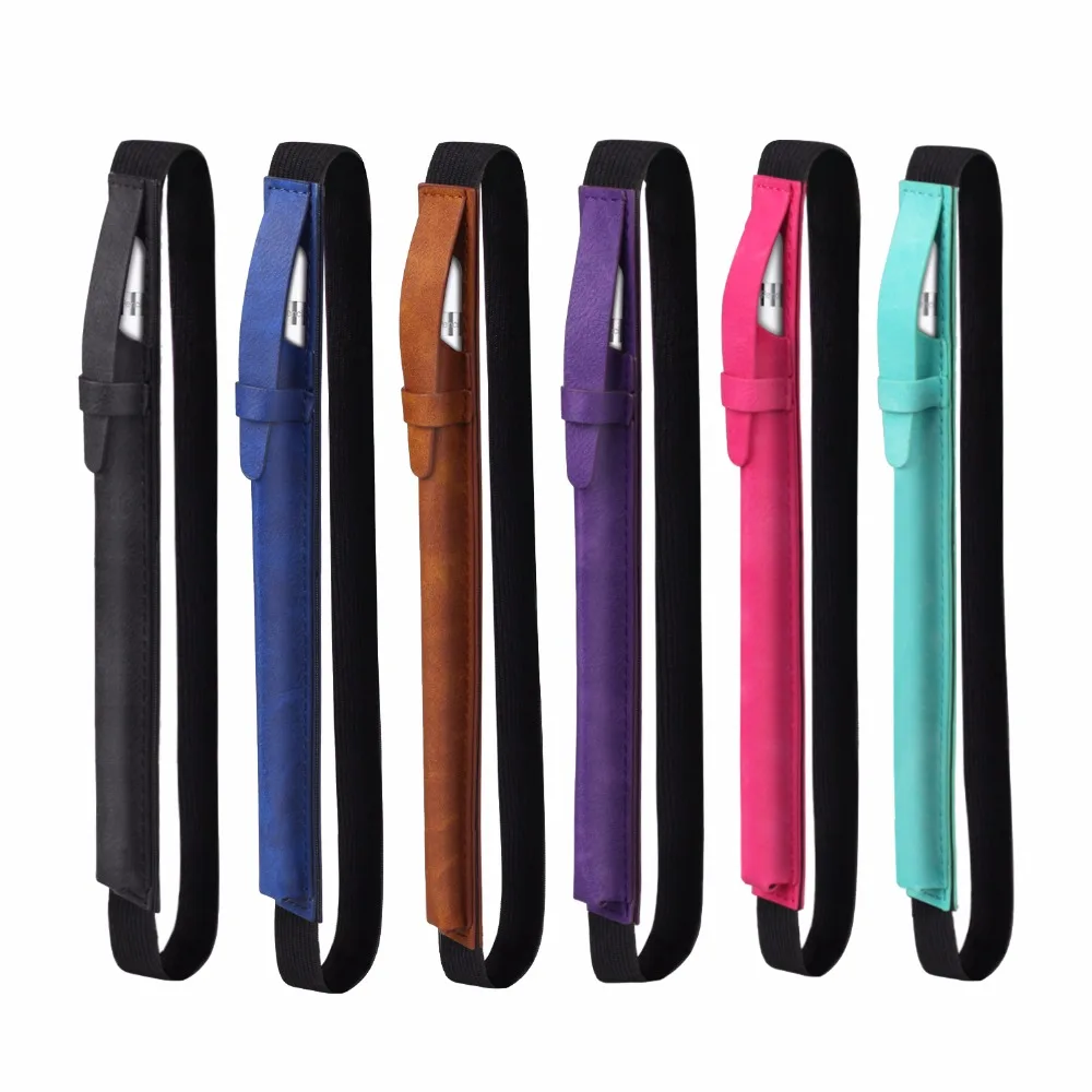 

case For Apple Pencil Leather Sleeve Tablet Pen Protective Cover For iPad Pro 9.7 10.5 12.9 Apple Pencil Holder Stylus Pen Poc