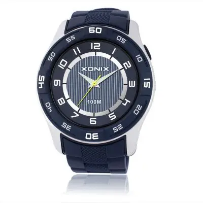 Спортивный бренд Модные мужские военные спортивные водонепроницаемые часы Мужские кварцевые часы мужские PU ремешок повседневные наручные часы QF - Цвет: QF 005
