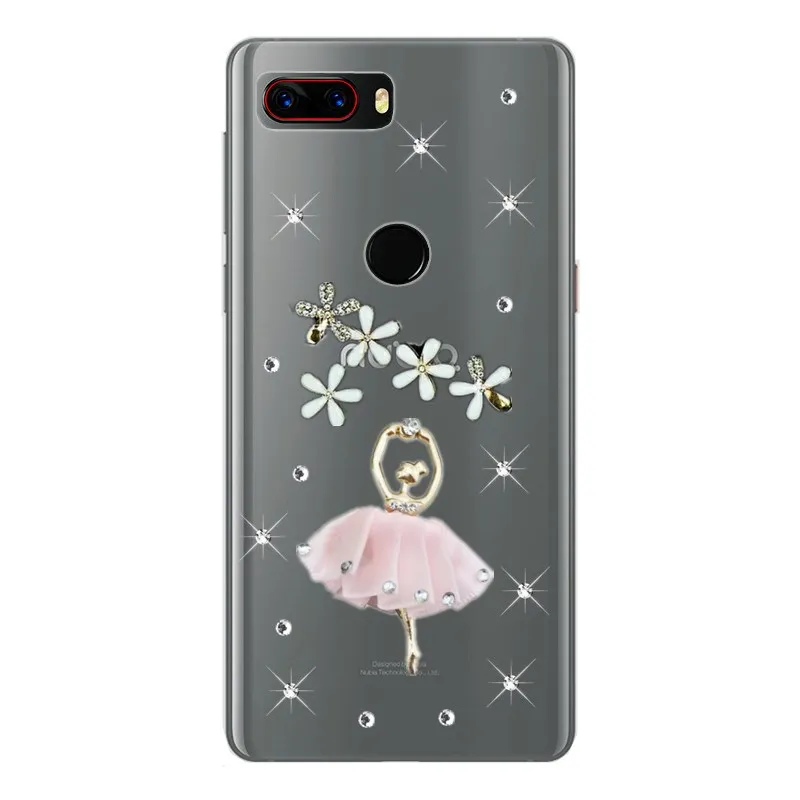 Прозрачный силиконовый чехол для телефона ZTE Nubia Z17 Lite Axon 7 mini N2 M2 lite N3 Z11 Z18
