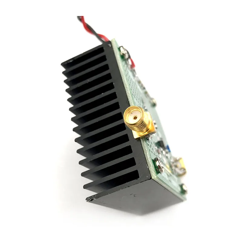 Baratos Lusya 400 MHZ 4 GHZ 1W amplificador de potencia Placa de desarrollo TQP7M9103 con disipador de calor soporte funcionamiento continuo A8 013