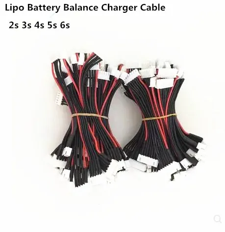 5 шт./лот Lipo Battery Balance Charger Cable1S 2S 3S 4S 5S 6S IMAX B6 Plug Wire оптовая продажа 150 мм | Игрушки и
