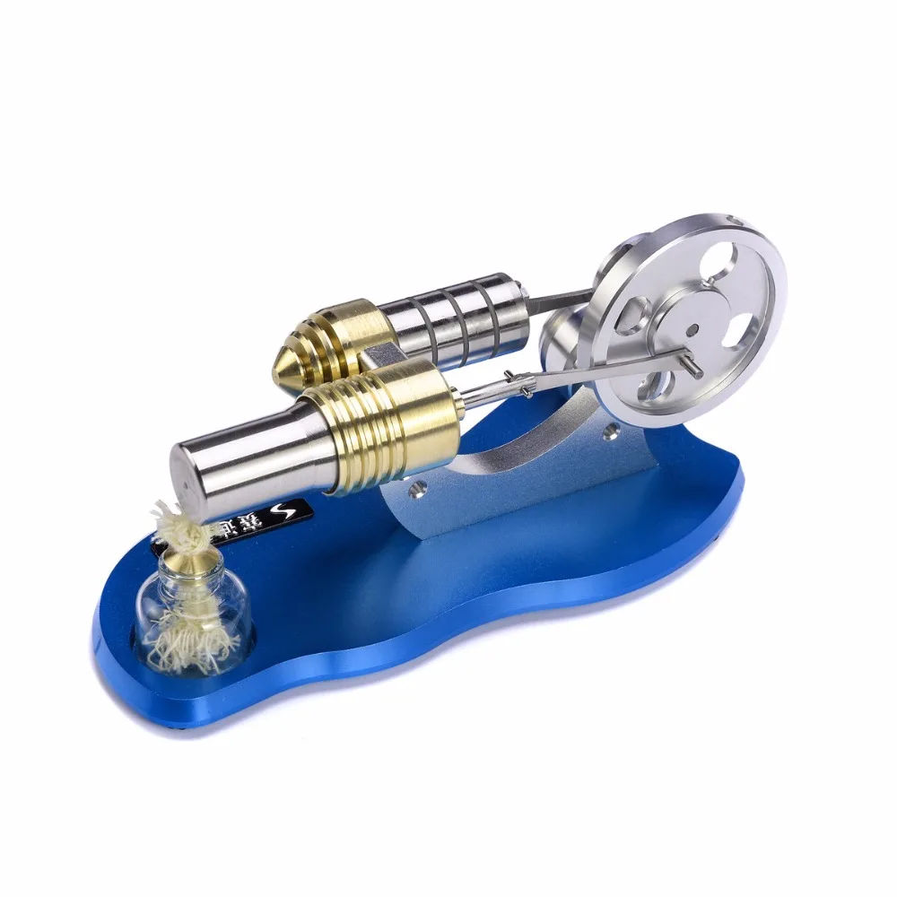 

Resin Model Boutique Stirling Engine External Combustion Micro Power Generation Education Model Collection Gift Children's Toys
