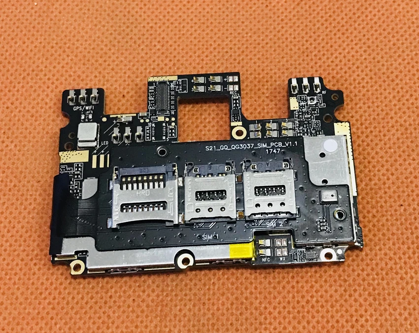 Б/у оригинальная материнская плата 2 Гб ОЗУ + 16 ПЗУ для Ulefone Armor 2S MTK6737T