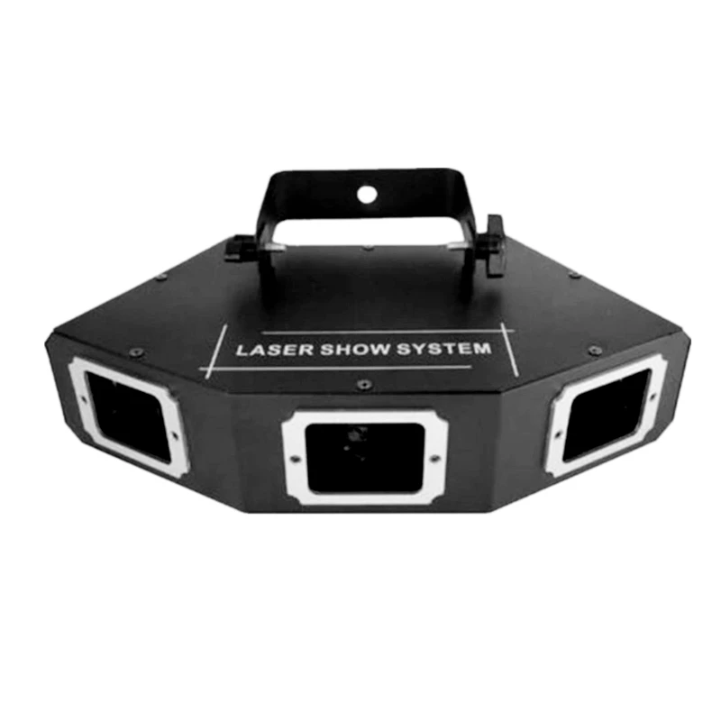 

3 Lens RGB Scan Laser/Linear Beam Effect Light/DJ Dance Bar Coffee Xmas Home Party Disco Laser Stage Lighting/Laser Show System