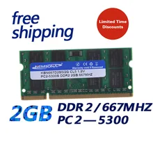 128ona melhor preço em estoque, envio rápido, frete grátis, ram sodimm, laptop ram ddr2 2gb 667mhz pc5300 200pin NON-ECC