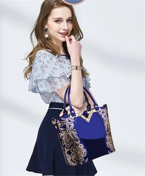 

WxfbBaby High-quality 2019 popular new PU Handbags Women handbags shoulder bag woman Casual Tote Brand bags women messenger bag