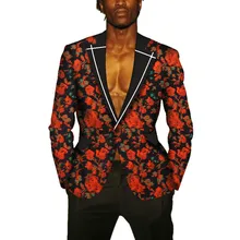 Крутые Клубные Пиджаки Костюм Африканский мужской одежды костюмы Топы пальто деловой костюм куртки Формальные кружевные свадебные вечерние костюмы