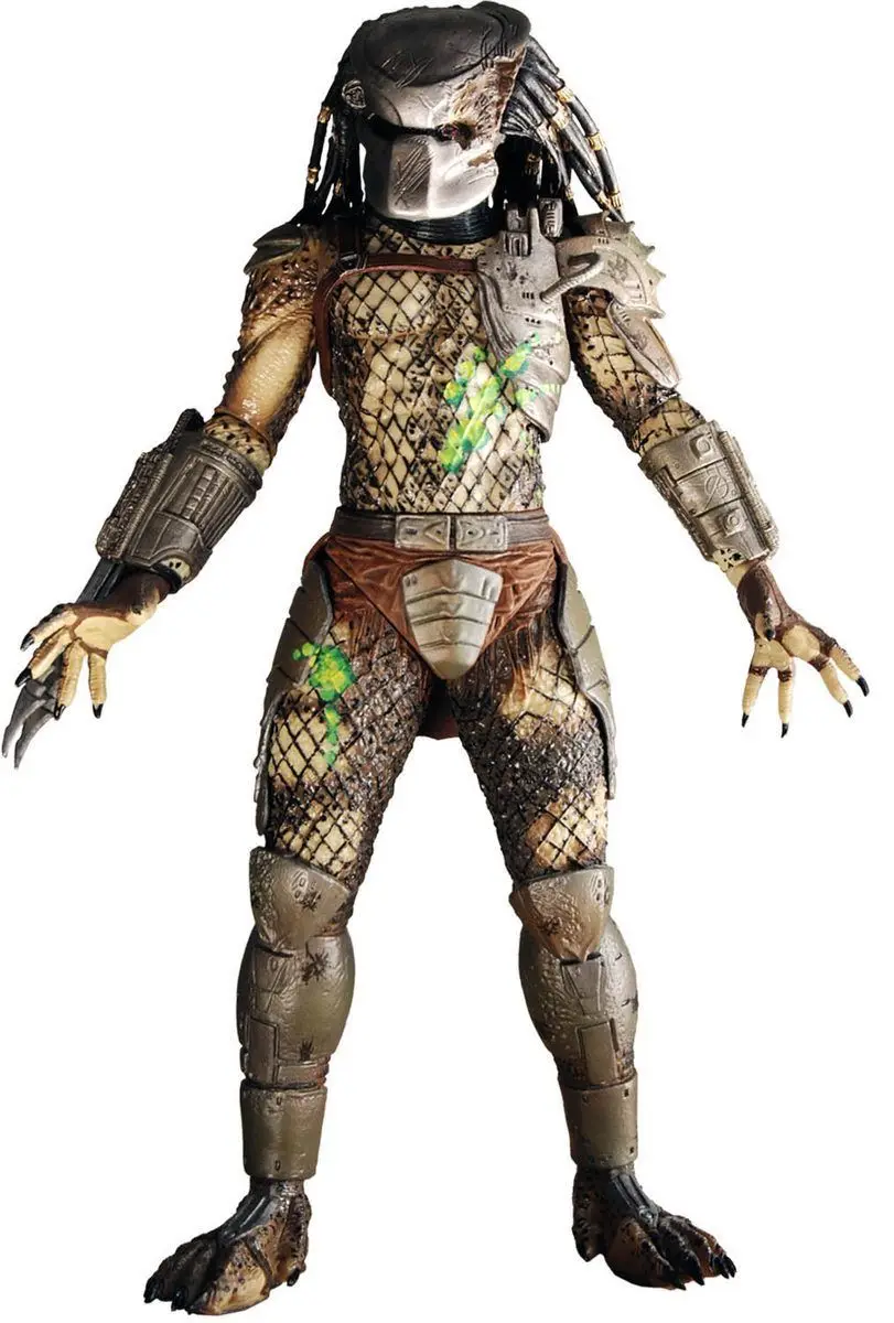 7 &quotNECA Predator серия Классическая битва поврежденный Хищник Одноглазый фигурка