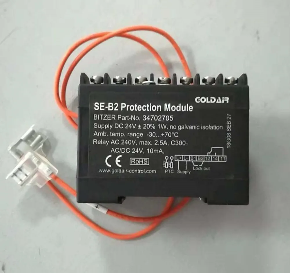 

24VDC SE-B2 compressor protection module for bitzer part-no. 34702705