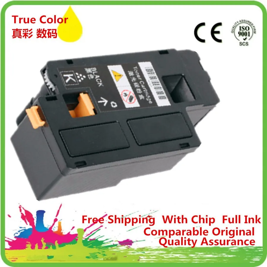 Compatible Color Toner Cartridge Replacement For Xerox Phaser 6125 6125N Laser Printer 106R01334 106R01333 106R01332 106R01331 | Компьютеры