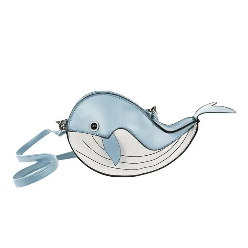 

Cute Whale Shape PU Leather Messenger Bag for Women 2019 Girls Lovely Creative Whale Shape Crossbody Shoulder Bags Bolsa Mujer