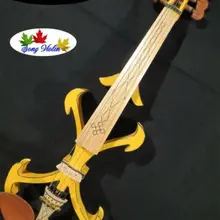 Лучшая модель crazy-2 Song art streamline 5 струн желтый 4/4 электрическая скрипка