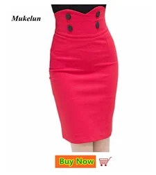 S-5XL размера плюс черная летняя юбка-карандаш облегающая юбка с высокой талией Женская юбка Faldas Cortas Saia облегающая Сексуальная мини-юбка красного цвета