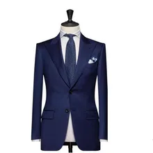 Мужской Блейзер однотонного цвета, брендовый приталенный хлопковый костюм, пиджак, Модный свадебный мужской костюм, Блейзер, куртки