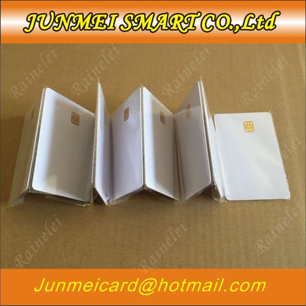 

Free shopping Contact SLE4442 Chip ISO7816 PVC Smart IC Card -10pcs
