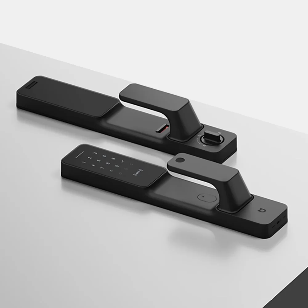 Xiaomi Mijia Push-Pull Smart Door Lock Fingerprint Passpord NFC Bluetooth Unlock APP Control Intell