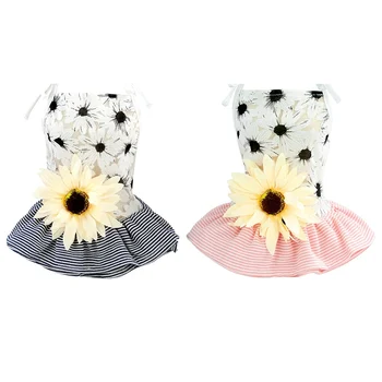 

Pet Dog Princess Summer Sling Skirt Party Tutu Dancing Ballet Stage Dress Puppy Cat Clothes For Small Dogs Supplies Outerwear