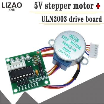 

1set Smart Electronics 28BYJ-48 5V 4 Phase DC Gear Stepper Motor + ULN2003 Driver Board for arduino DIY Kit