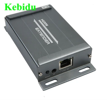 

Kebidu TX/RX HDMI Extender 150M Over IP Lan Network with IR over CAT6 RJ45 Ethernet Cable HD 1080P Adapter for HDTV