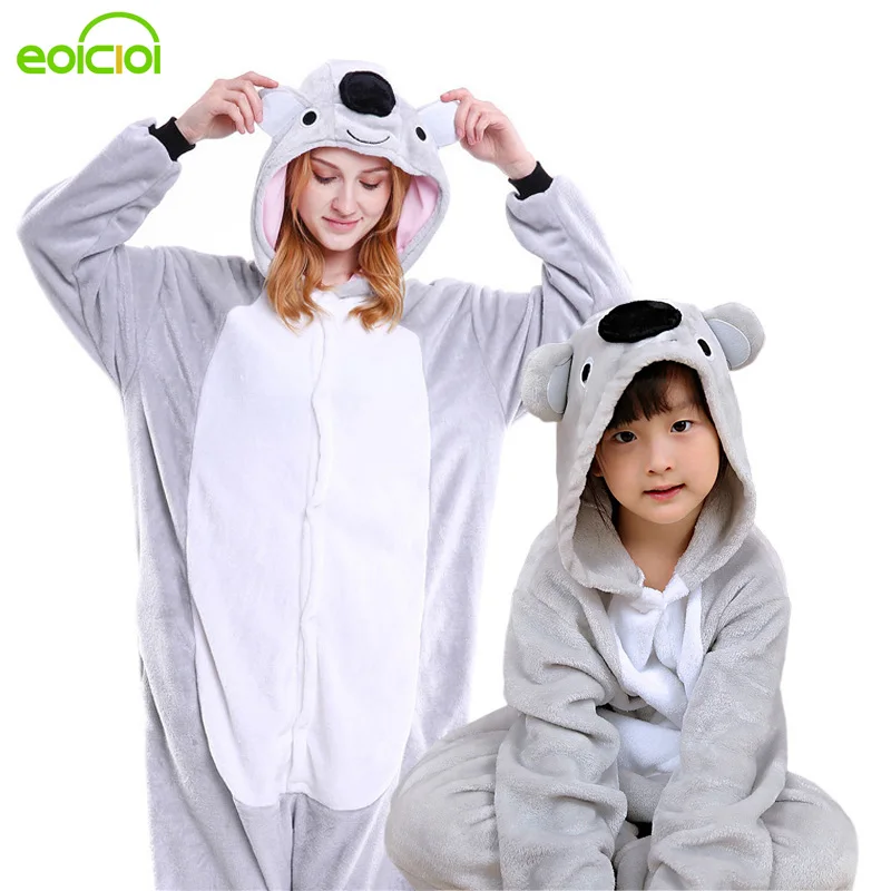 Flash Sale Daughter Family Matching Outfit Sleepwear Pyjamas Christmas Winter Cute Koala Animal Wl9qwAjZ