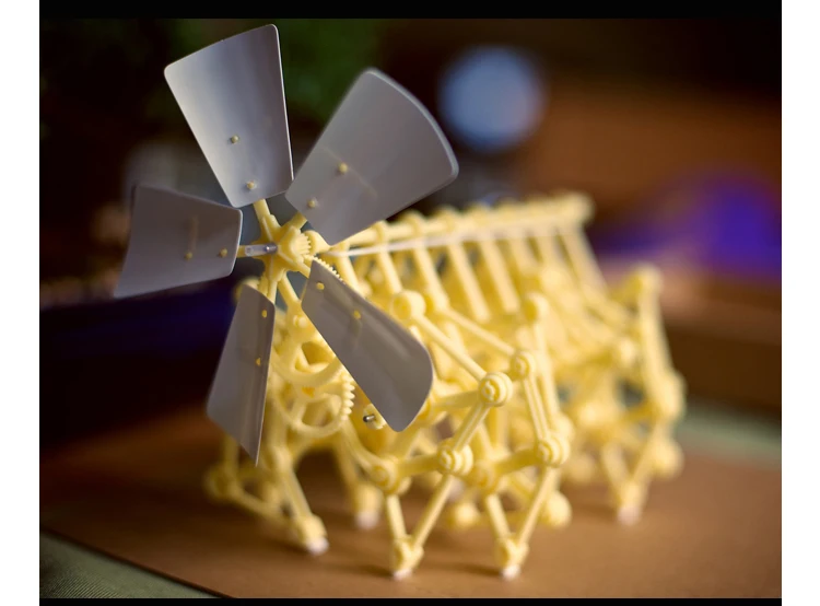 Мини Strandbeest ветер бионические животные научная обучающая игрушка