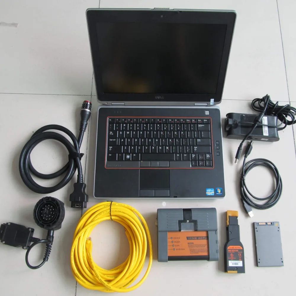  201907 v ssd für bmw icom a2 software win7 + diagnose-tool für bmw icom a2 b c + für dell laptop E6