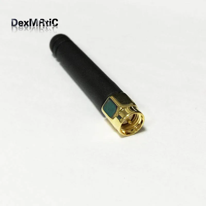 Антенна GSM 868 м/900 м/915 МГц 2 дБи SMA Штекерный разъем 5 см длиной радиоуправляемая