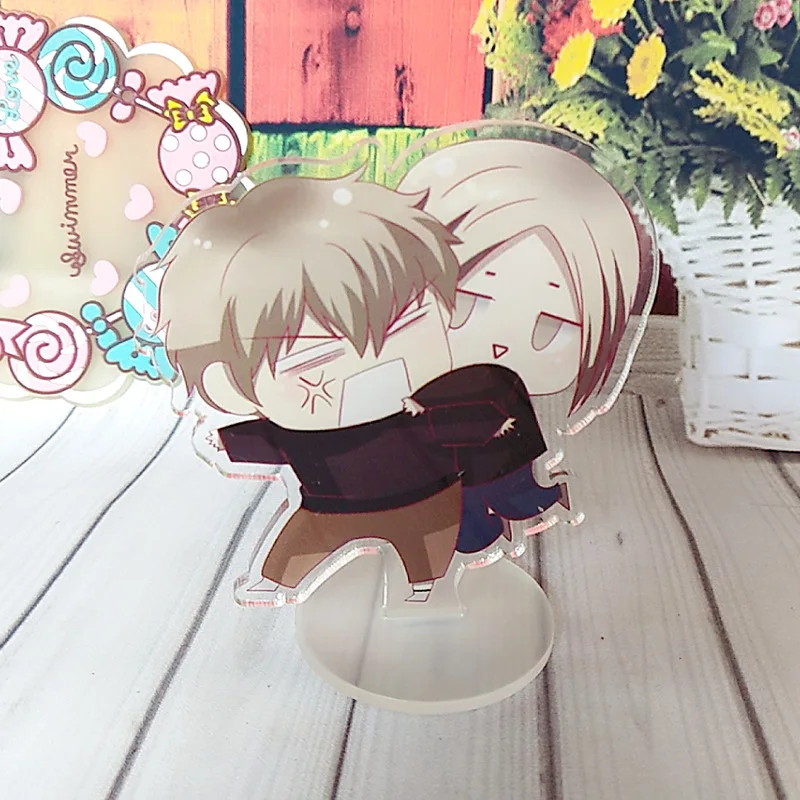 New 19 Days Mini Comic Characters Figurines Acrylic Ornaments Mo Guan Shan Anime Around Fans Gift Aliexpress