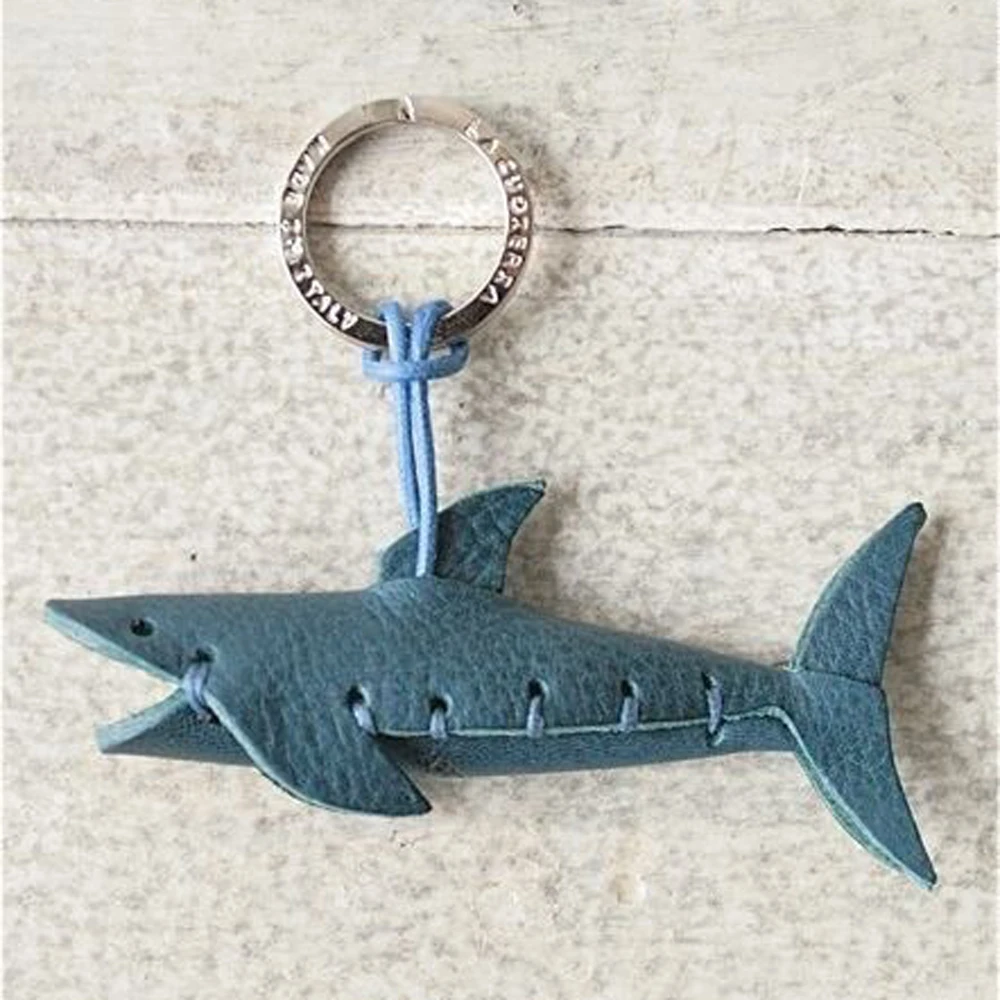$19.94 DIY leather craft die cutting shark dog key ring hanging decoration Die cutting knife mould set hand punch tool with stitch