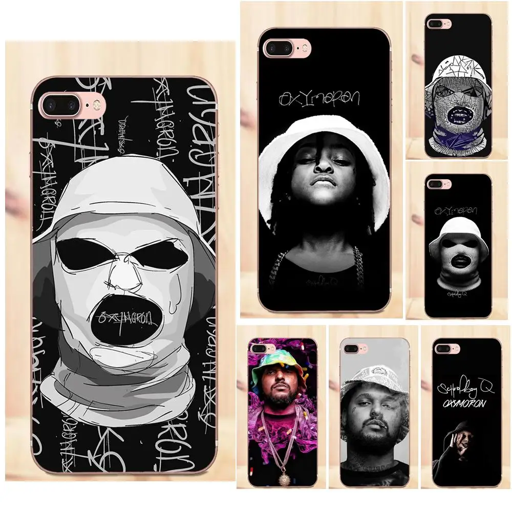 Maerknon Schoolboy Q Oxymoron для Sony Xperia Z Z1 Z2 Z3 Z4 Z5 compact Mini Premium M2 M4 M5 T3 E3 E5 XA TPU Fashion | Мобильные