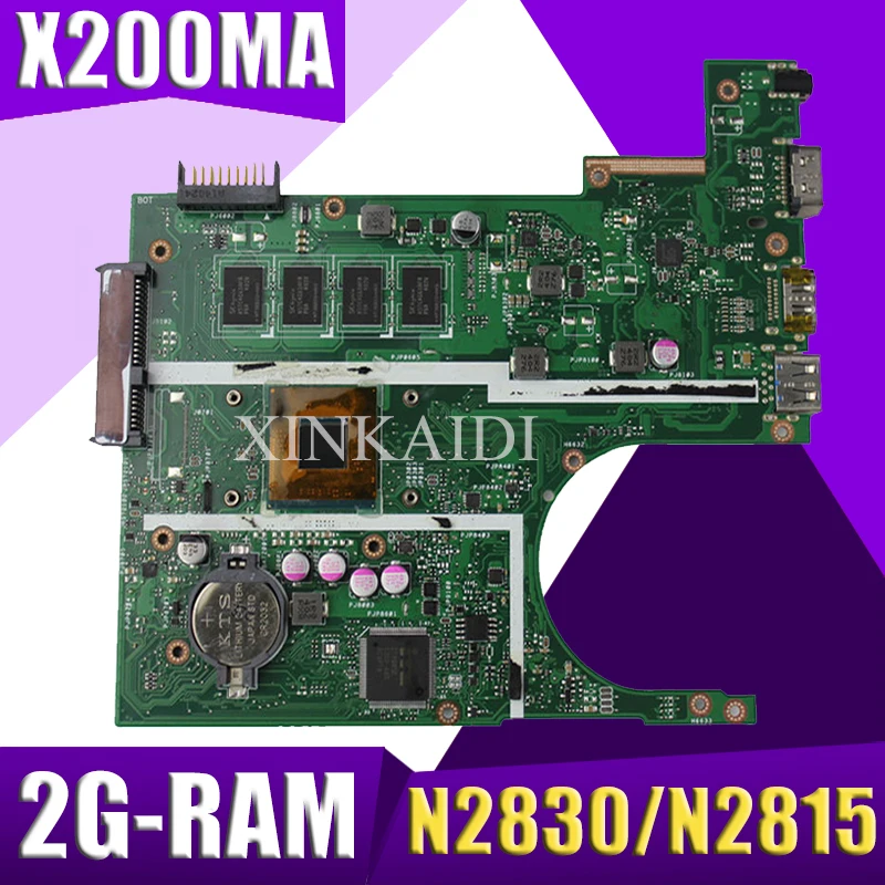 Материнская плата XinKaidi X200MA для ноутбука ASUS F200M F200MA тестовая оригинальная