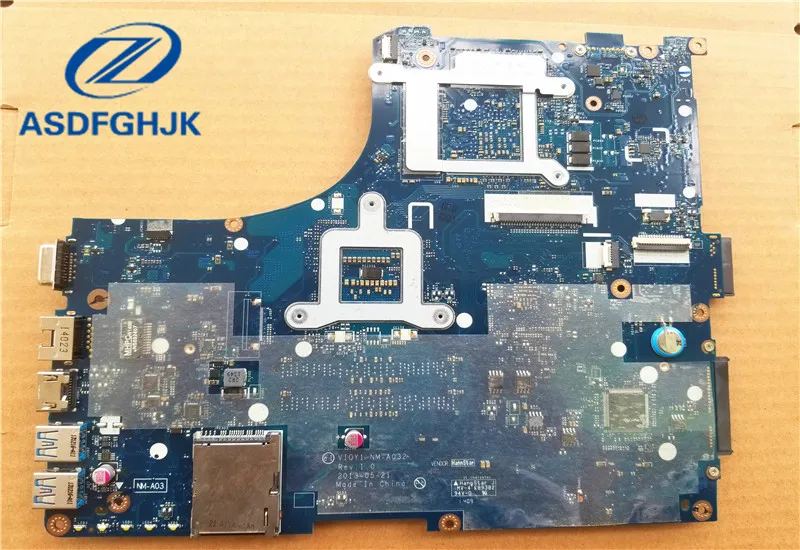 Материнская плата для ноутбука Lenovo Y510P материнская VIQY1 NM A032 REV: 1 0 DDR3L не встроенная