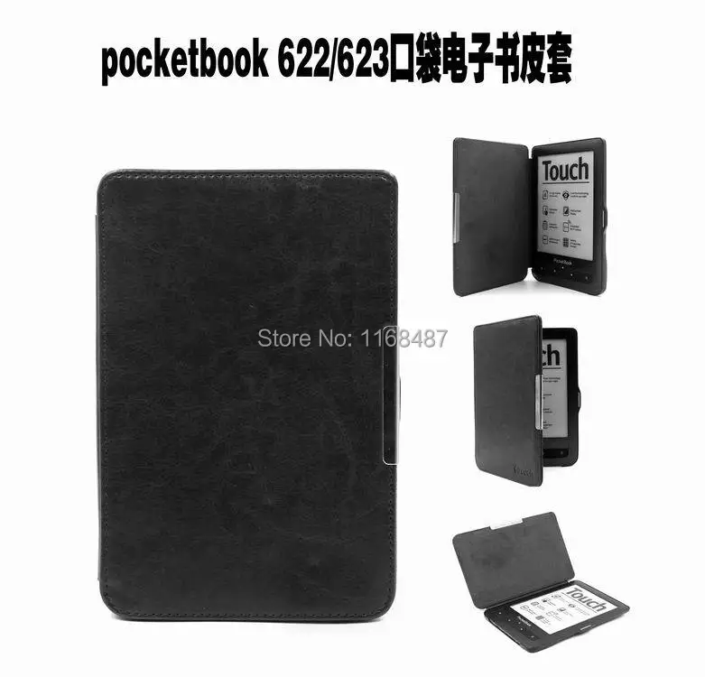 

Promotion for PocketBook 622 623 Magnetic Smart Cvoer For Pocket Book 622 623 PU Leather Case