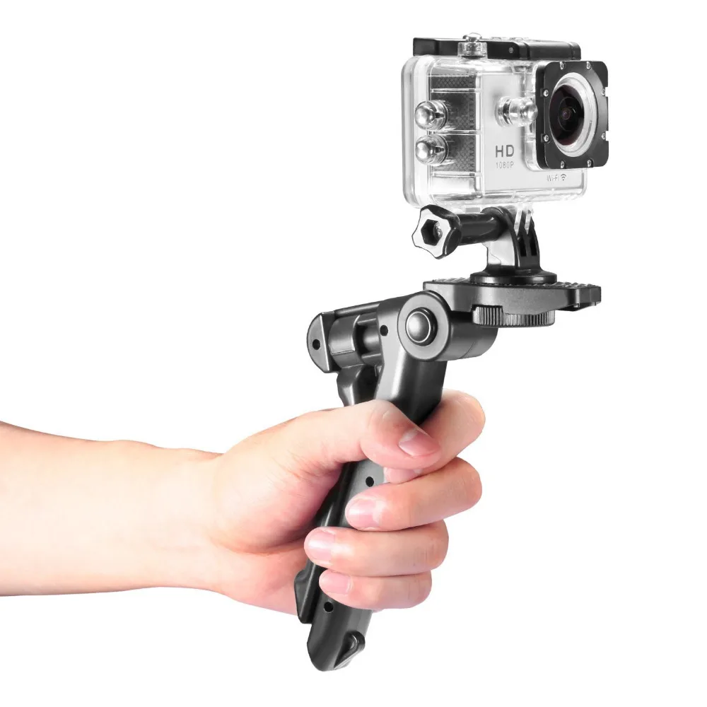 Мини-штатив, монопод Selfie Stick Портативный держатель стоят ноги для Gopro Hero 7 6 5 Canon sony Nikon SJCAM SJ4000 Камера аксессуары