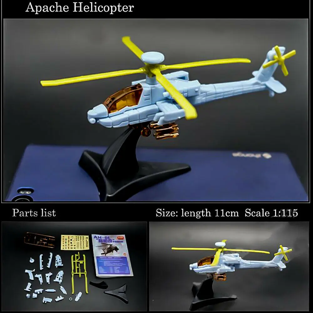 4d вертолет самолёт в сборе модель V 22 Y 20 J RQ 4A глобальная головоломка Hawk фигурка