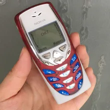 Nokia 8310 мобильный телефон 2G GSM 900/1800 разблокированная арабская клавиатура 8310 красный Восстановленный