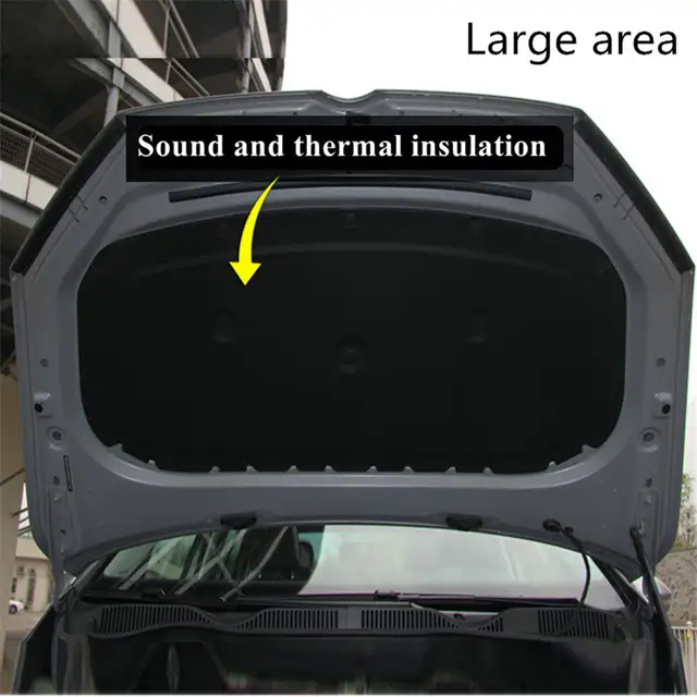 1 Square Sound Deadening Mat Foam Panels Sound Insulation Mat Car