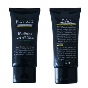 50ml Blackhead Remover Deep Cleansing Purifying Peel Off Acne Black Mud Face Mask YT2