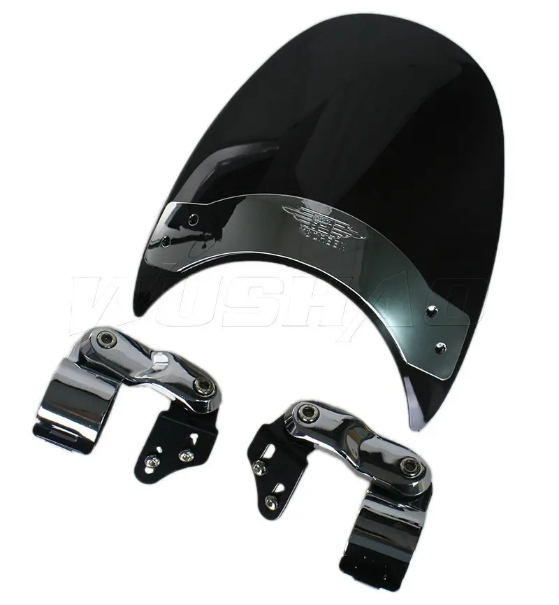

Motorcycle Windshield WindScreen For Suzuki Intruder 750 VS750GLP VS750GL 700 VS700GLP VS700GLF GL VS700GLEP VS700GLEF GLE Black