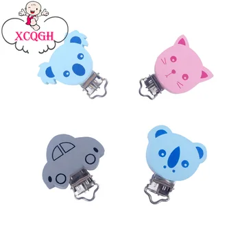 

XCQGH 1PCS Baby Pacifier Chain Accessories Cartoon Style Variety Of Optional Cute Clip Handmade Beaded Pacifier Clip
