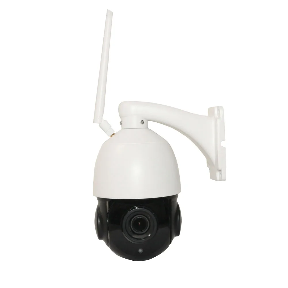 Беспроводная купольная PTZ камера видеонаблюдения 1080P Wi Fi 4 кратный зум 2 МП 60