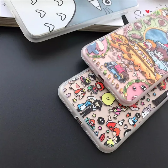 Totoro Phone Cases Fundas Coque for iPhone