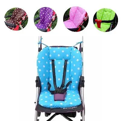 

Colorful Thick Baby Infant Stroller Seat Pushchair Cushion Cotton Mat 4Colors