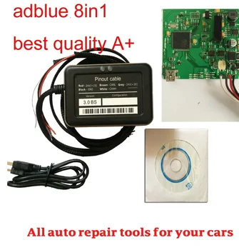 

2PCS Best Adblue V3.0 with NOx sensor ADBLUE Emulator 8 in 1 with Nox Sensor Adblue Emulator 8in1 Truck Diagnostic Tool scanner