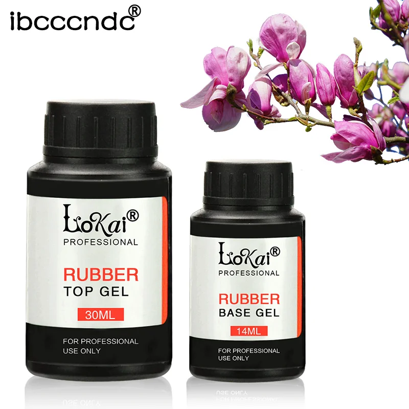 

14ml Nail Art Manicure UV Fast Dry Varnish Rubber Base Coat Top Coat Long Lasting No Clean Shiny Gel Nail Polish Primer