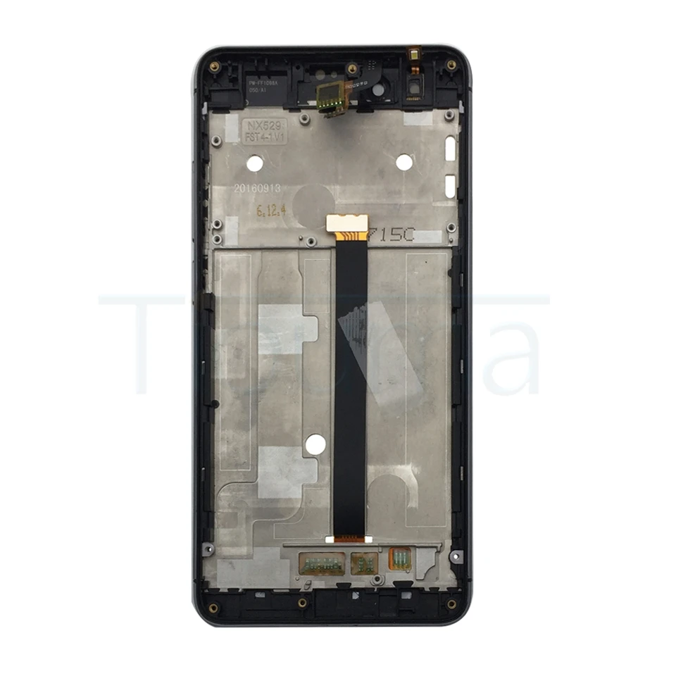 ZTE Z11 Mini LCD Display With Frame black (6)