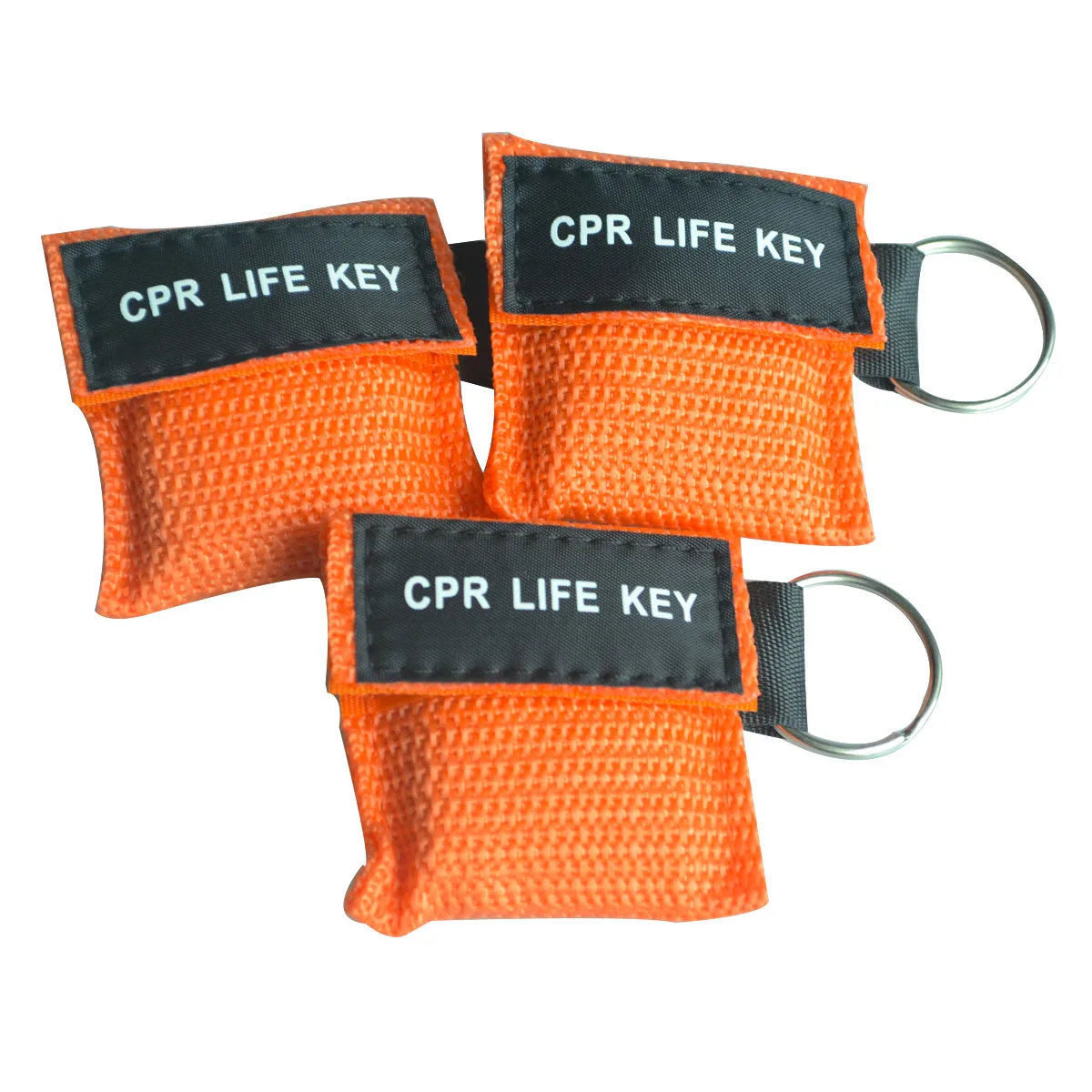 Buy 50Pcs/Lot CPR Resuscitator Mask CPR Life Key Rescue Emergency First Aid
