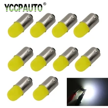 10 шт. T11 BA9S H6W светодиодный автомобильный светильник, лампочки 3D COB T4W светодиодный автомобильный интерьерный светильник, купольная лампа для чтения приборной панели, холодный белый 6500K 12V