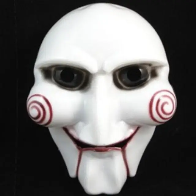 saw movie puppet halloween mask head creepy scary horror costumes prop mask cosplay clown doll fun - Puppet Halloween saw movie puppet halloween mask head creepy scary horror costumes prop mask cosplay clown doll fun - Puppet Halloween